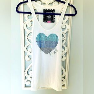 🔥 VGC Victoria’s Secret - PINK Brand - Blue Dazzle Tee 🔥